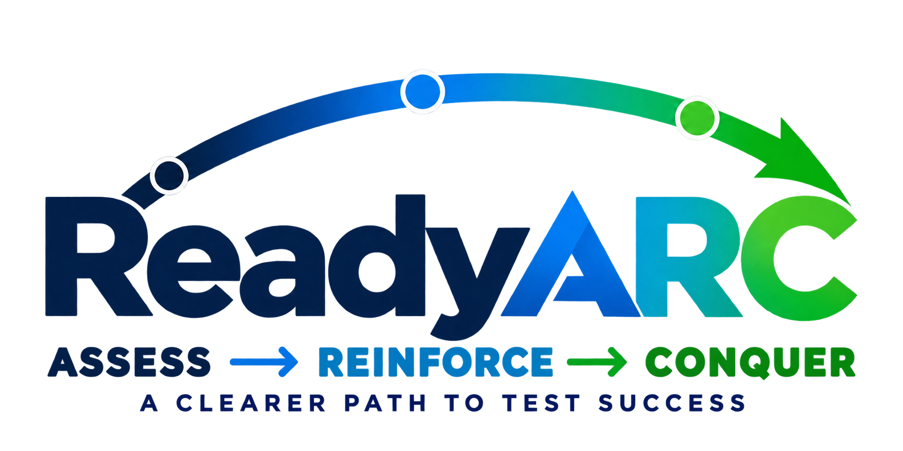 ReadyARC. Assess → Reinforce → Conquer. A clearer path to test success.